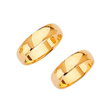 Wedding Band in 14K Gold