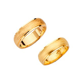 Wedding Band in 14K Gold