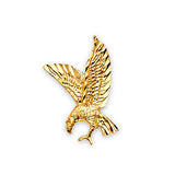 Eagle Mens Pendant in 14K Gold