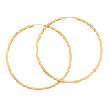 Hoop Earrings in 14K Gold