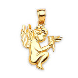 Angel Ladies Pendant in 14K Gold