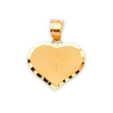 Heart Ladies Pendant in 14K Gold