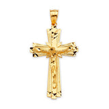 Crucifix Pendant in 14K Gold