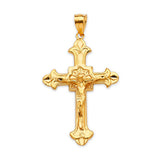 Crucifix Pendant in 14K Gold