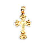 Cross Pendant in 14K Gold