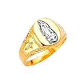 Guadalupe Mens Ring in 14K Two-Tone Gold