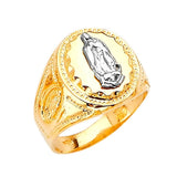 Guadalupe Mens Ring in 14K Two-Tone Gold