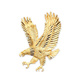 Eagle Mens Pendant in 14K Gold