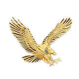 Eagle Mens Pendant in 14K Gold