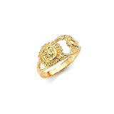 Sun Kids Ring in 14K Gold