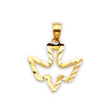 Dove Pendant in 14K Gold