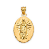 Guadalupe Ladies Pendant in 14K Gold