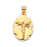 Jesucristo Pendant in 14K Gold