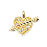 Cupid Ladies Pendant in 14K Gold