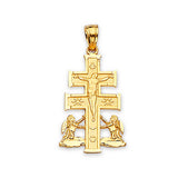 Crucifix Pendant in 14K Gold