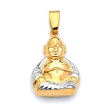 Symbols Pendant in 14K Two-Tone Gold