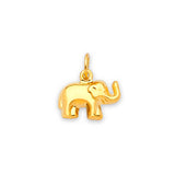Elephant Ladies Pendant in 14K Gold