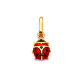 Lady Bug Ladies Pendant in 14K Gold