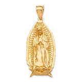 Guadalupe Ladies Pendant in 14K Gold