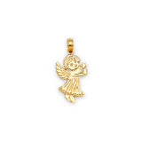 Angel Ladies Pendant in 14K Gold