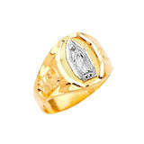 Guadalupe Mens Ring in 14K Two-Tone Gold