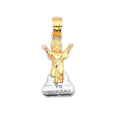 Divino Niño Ladies Pendant in 14K Gold