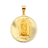 Guadalupe Pendant in 14K Gold