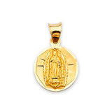 Guadalupe Ladies Pendant in 14K Gold