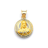 Jesucristo Ladies Pendant in 14K Gold