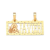 Jesucristo Personalized Pendant in 14K Gold