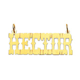 Personalized Pendant in 14K Gold