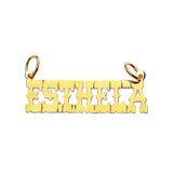 Personalized Pendant in 14K Gold