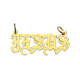 Personalized Pendant in 14K Gold