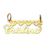 Heart Personalized Pendant in 14K Gold