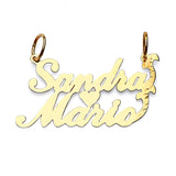 Personalized Pendant in 14K Gold
