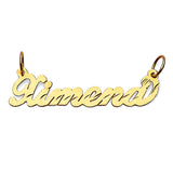 Personalized Pendant in 14K Gold