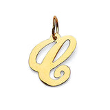 Personalized Pendant in 14K Gold