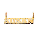 Personalized Pendant in 14K Gold