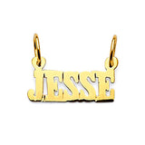 Personalized Pendant in 14K Gold