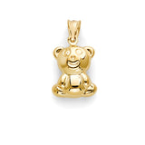 Bear Pendant in 14K Gold