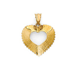 Heart Pendant in 14K Gold