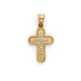 Cross pendant in 14K Gold