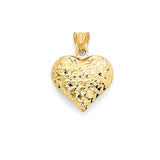 Heart Ladies Pendant in 14K Gold