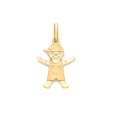 Boys Pendant in 14K Gold