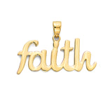 Unisex Pendant in 14K Gold