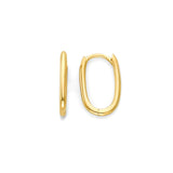 Huggie Earrings in 14K Gold