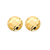 Orb Stud Earrings in 14K Gold