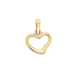 Heart Pendant In 14K Gold