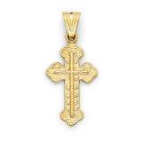 Cross Pendant in 14K Gold