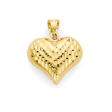Heart Pendant in 14K Gold